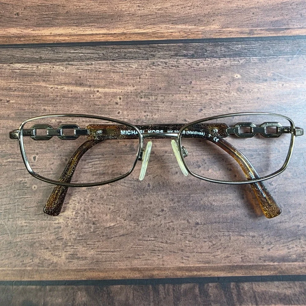 Michael Kors MK3002B Eyeglasses 52-16 Tortoise Chain‎ Detail FRAMES ONLY
